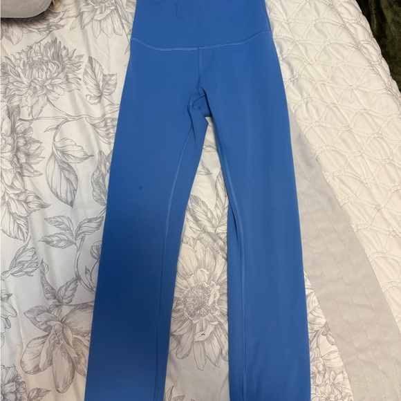 lululemon athletica Wunder Under Blue High-Rise Leggings - Picture 3 of 5